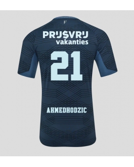Feyenoord Anel Ahmedhodzic #21 Maglia Gara Trasferta Repliche 2025-26 Maniche Corte Feyenoord Anel Ahmedhodzic #21 Maglia Gara Trasferta Repliche 2025-26 Maniche Corte